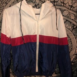 Elastic Waist Drawstring Jacket